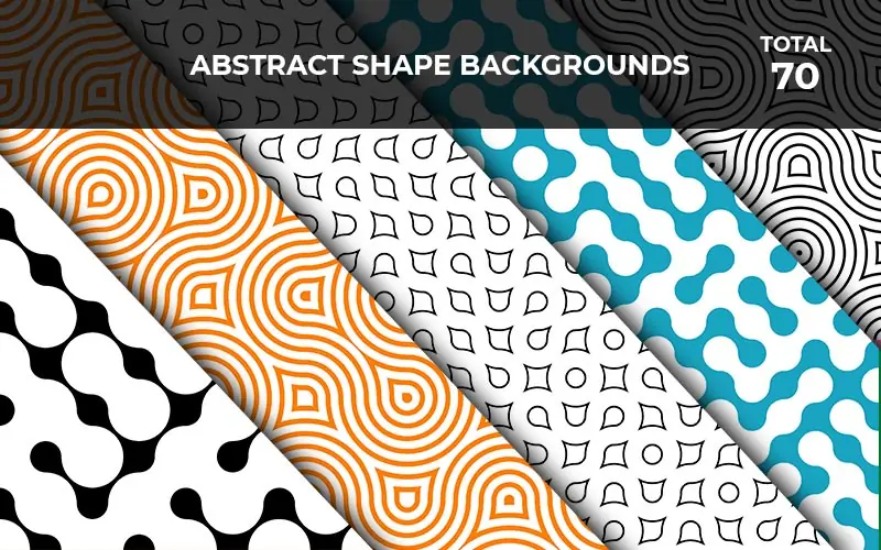 7o Abstract Shape Backgrounds