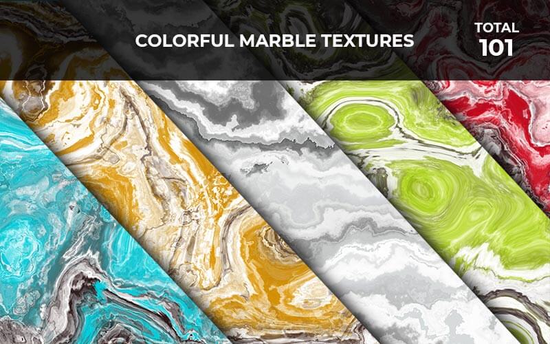 1o1 Colorful Marble Textures