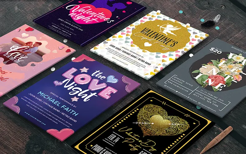 Valentines-day-party-invitations V-Day Special Business Flyer Designs Preview - 6