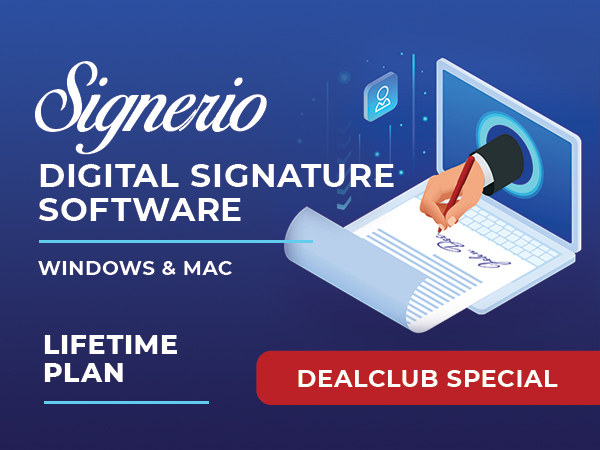 Signerio Digital Signature Software For Windows & Mac [Lifetime]