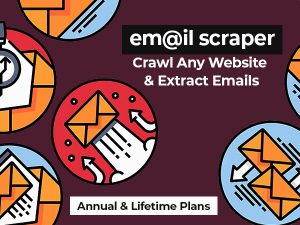 Crawl Any Website And Extract Emails With EmailScraper | Lifetime