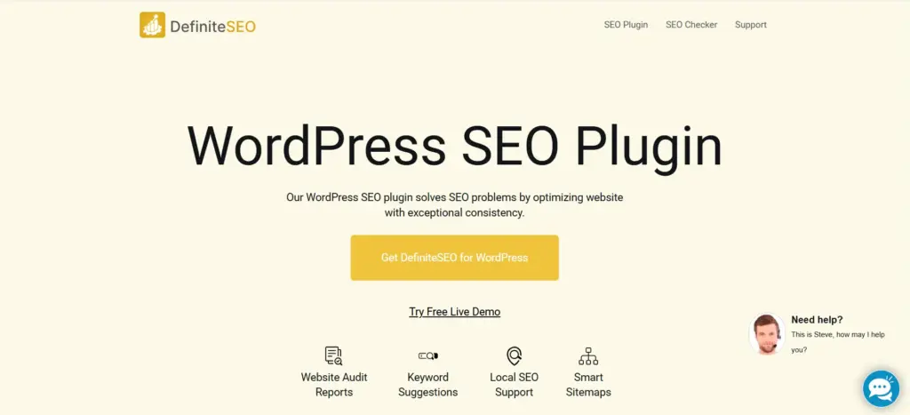 DefiniteSEO WordPress Plugin