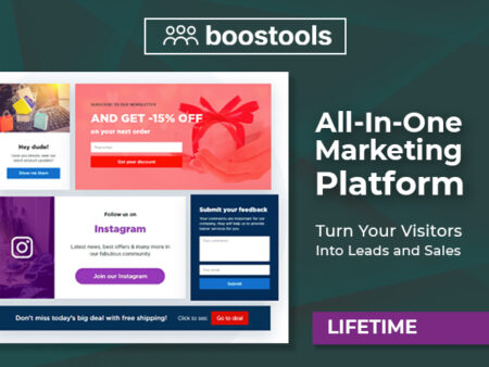 Boostools: The All-In-One Platform To Engage, Retarget & Convert The Website Visitors