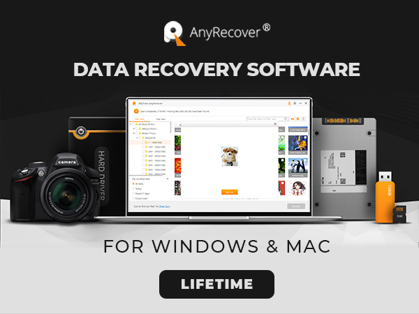 AnyRecover – The Best Mac & Windows Data Recovery Software In 2020
