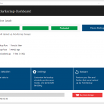 Polarbackup dashboard