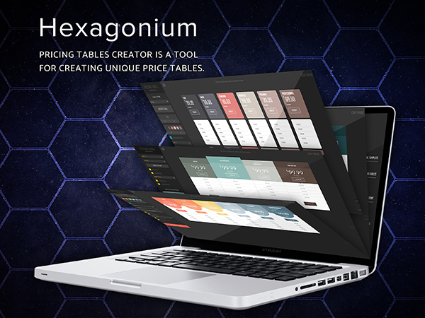 Hexagonium Pricing Tables Lifetime Access