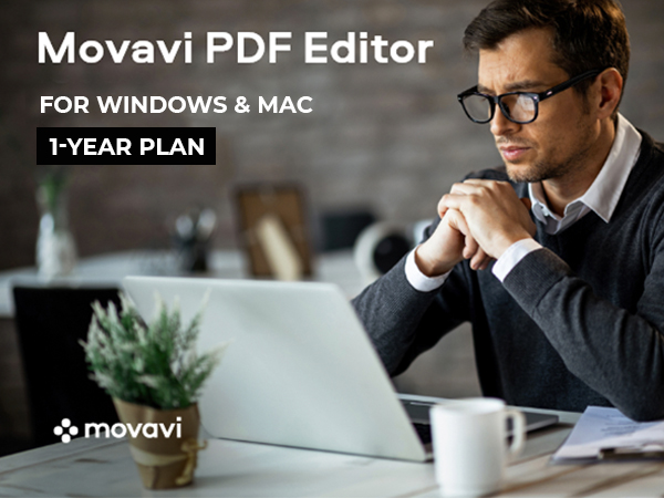 Simple, Affordable & Convenient Movavi PDF Editor For Windows & Mac
