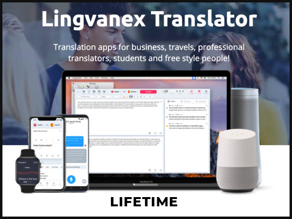 Lingvanex Translator Apps For Mobiles & Desktops With Lifetime Subscription