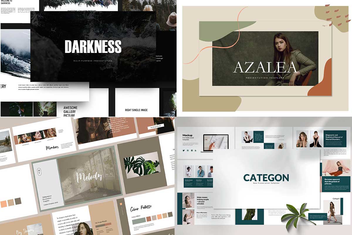 Presentation Templates for Google, Powerpoint and Keynote