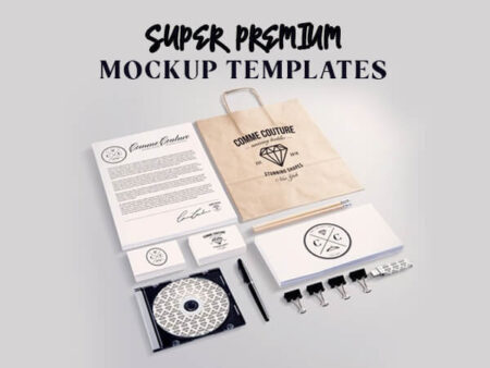 Super Premium Mockup Templates Freebie