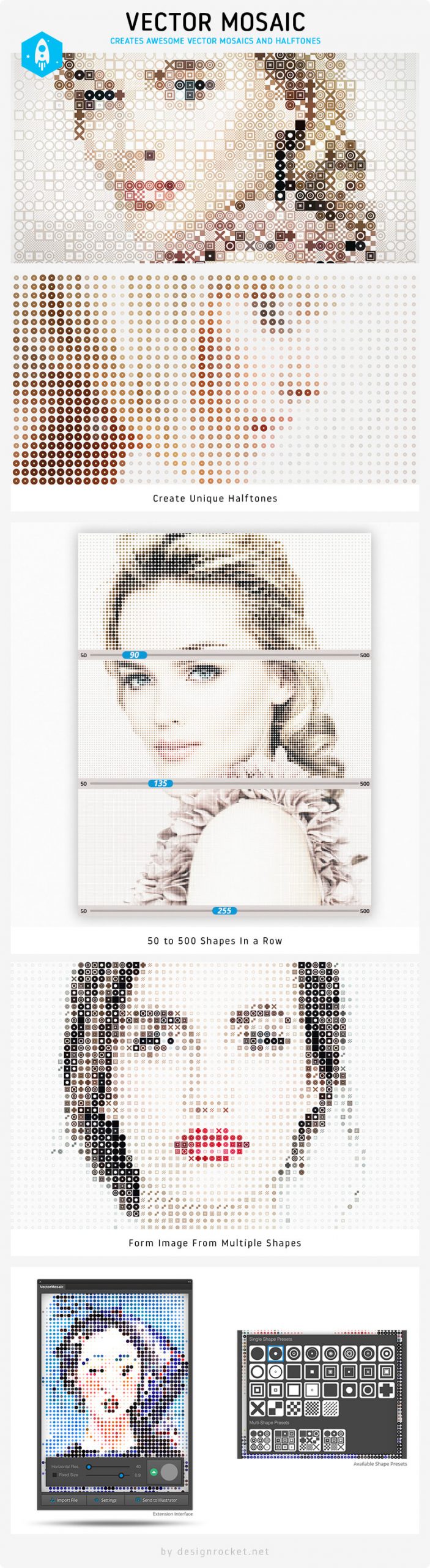 Image FX Pack: Vector Mosaic