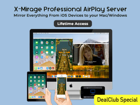 X-Mirage - Professional AirPlay Server For Mac & Windows PC | Lifetime Access