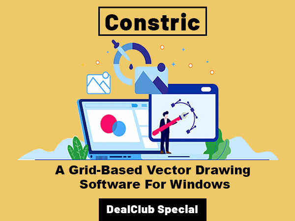 Constric - A Grid Based Vector Drawing Software For Windows | DealClub