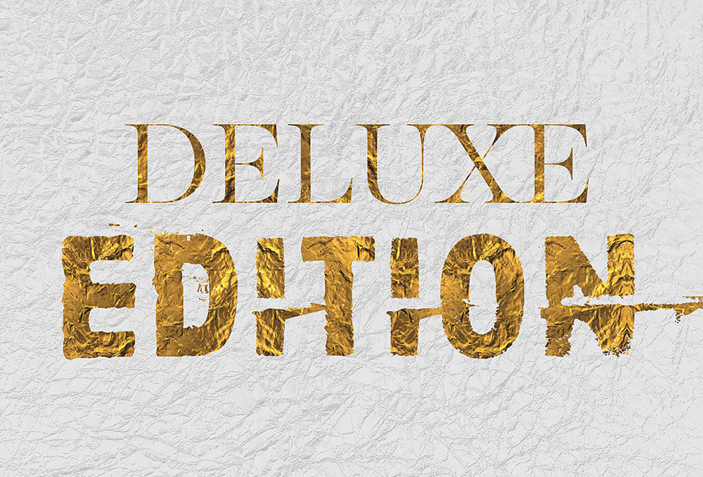 Golden Foil Text Effects 1