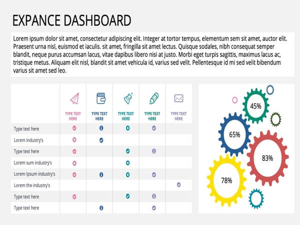 Mega PowerPoint & Keynote Dashboard Creator Kit - Mega Dashboard Slides 4