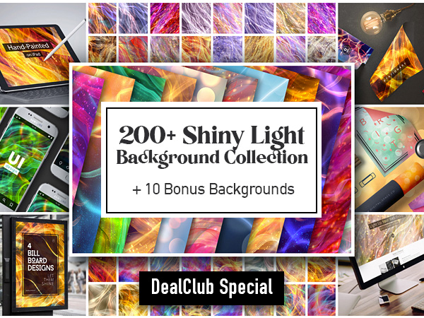 200+ Shiny Backgrounds Collection + 10 Bonus Backgrounds | Lifetime Access