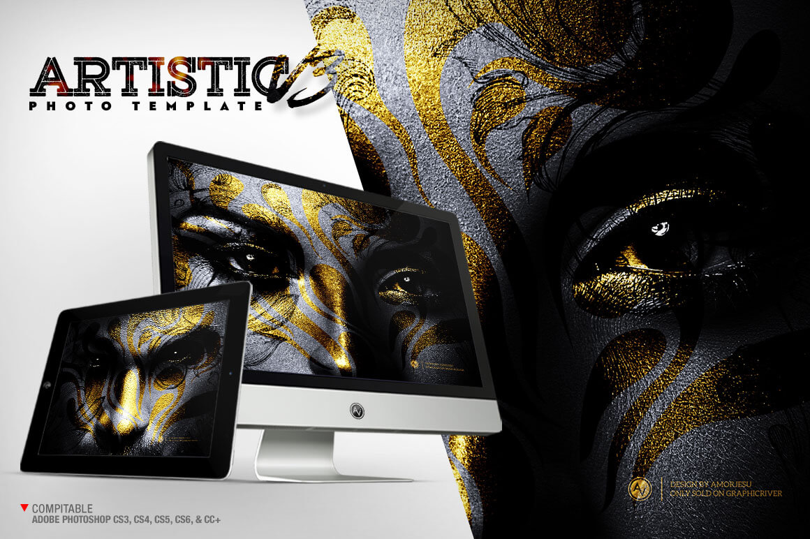 Artistic Photo Template V3 banner