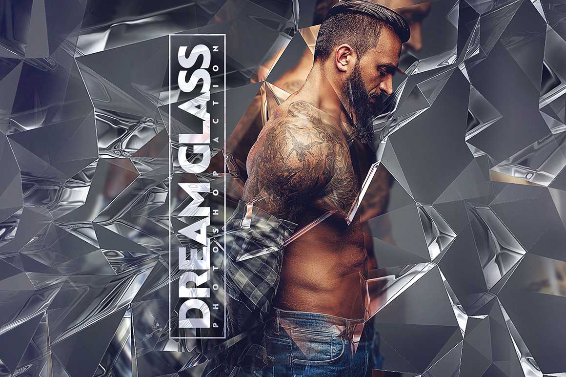 Dream Glass Photoshop Action 