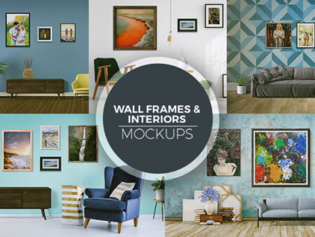 Wall Frames and Interior Mockups Freebie