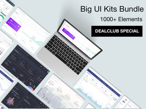 Big UI Kits Bundle Deal Feature Image