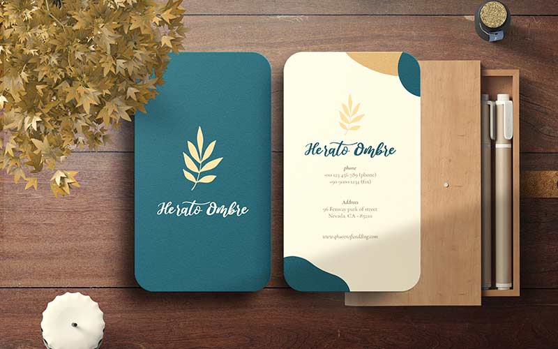 Aesthetic business card mockup design, business card mockup free free card mockups