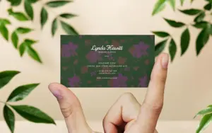 leaf design business card mockup design, business card mockup free psd free mockup for business card
