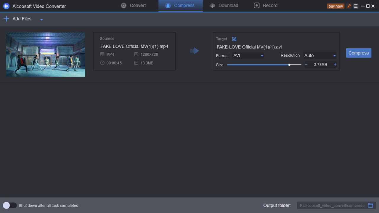 Aicoosoft- The Ultimate Video Converter