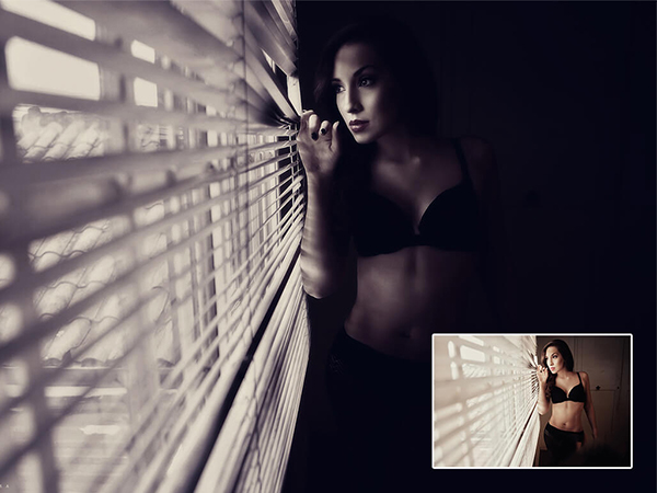 Darkness PS Action showcasing a woman in the dark