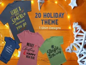 Holiday Theme Tshirt Designs