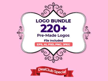 Pre Made Vector Logo Templates Bundle Feature Image