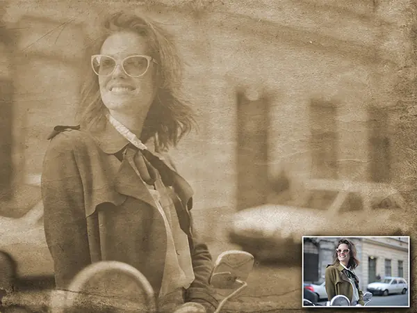 Old Vintage Photoshop Action