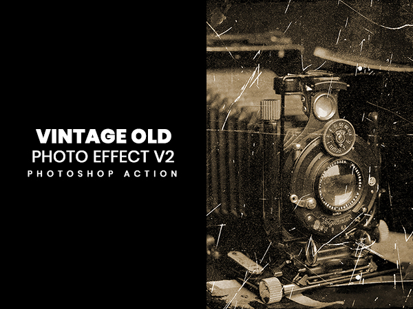 Vintage old photo effect Volume 2 Feature Image