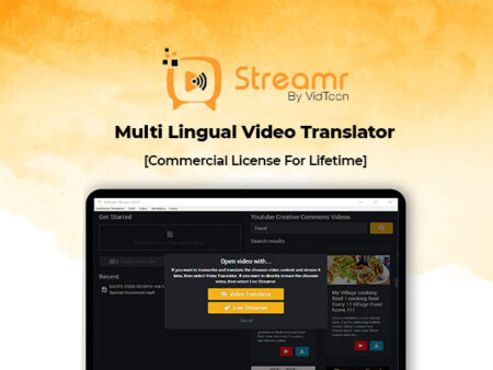 Streamr- Multi-lingual video translator