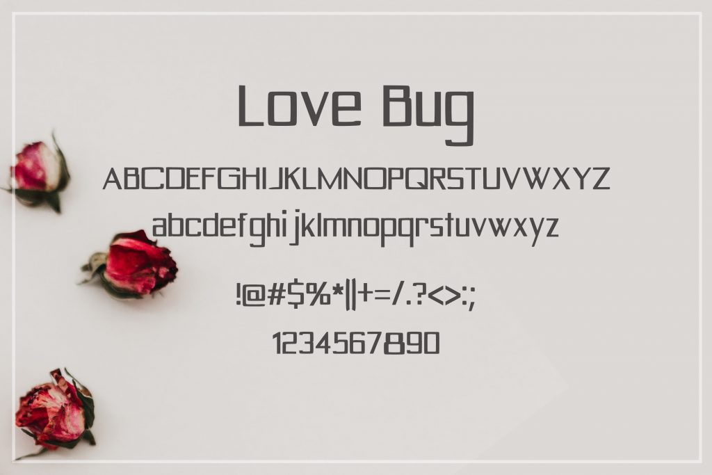 Valentine fonts