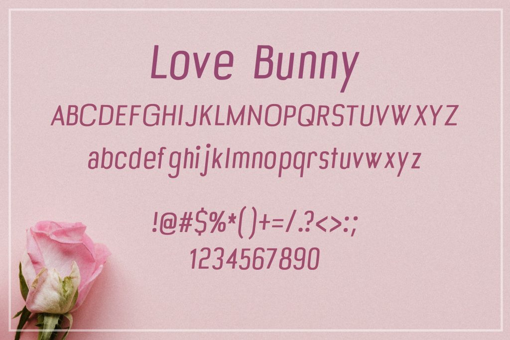 Valentine fonts