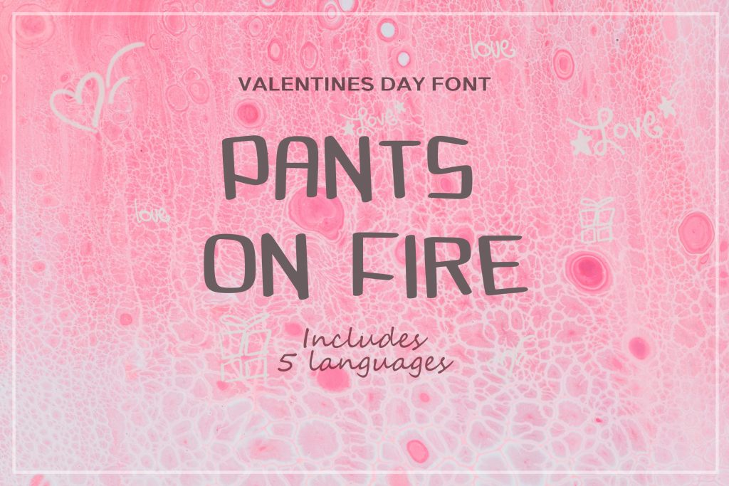 Valentine fonts