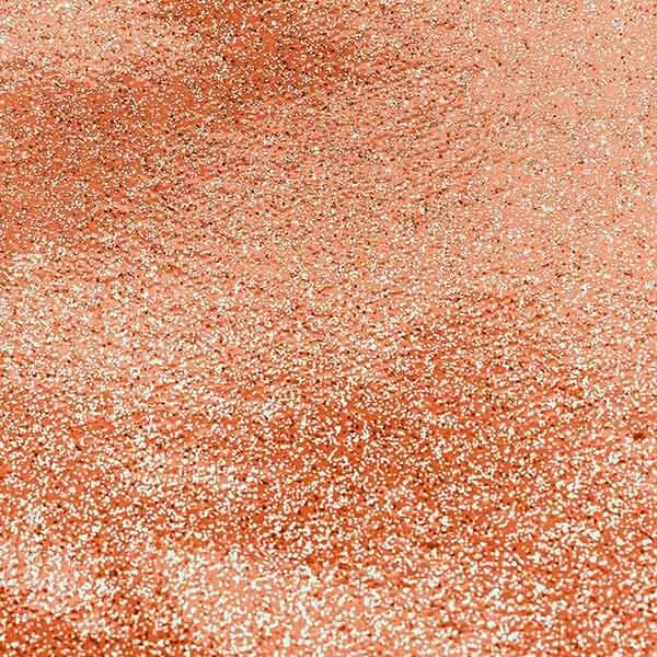 Tiny rose gold glitter particles with light & shadow effect
