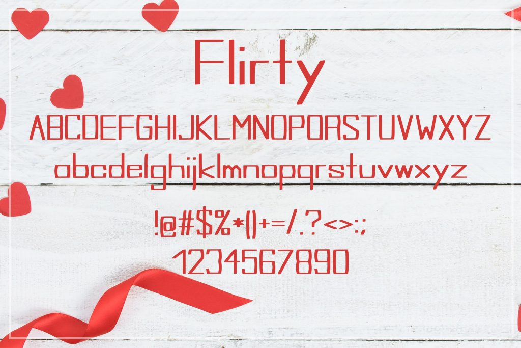 Valentine fonts