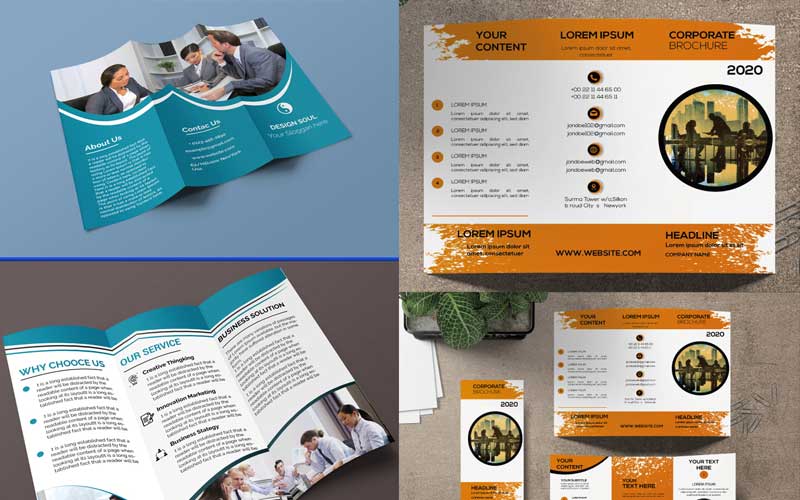 corporate brochure templates