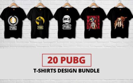 Feature image of The Exclusive PUBG T-shirt Designs Bundle