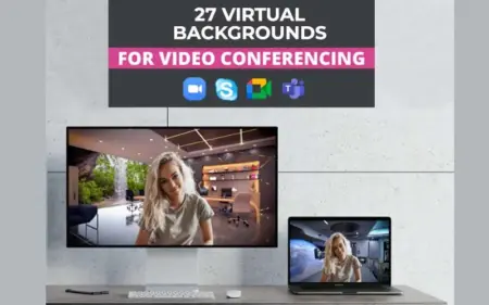 Virtual Background for video conferencing Feature Image