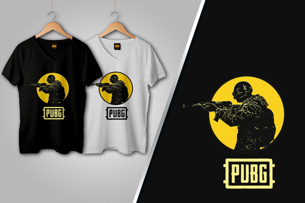 pubg t shirt cool design