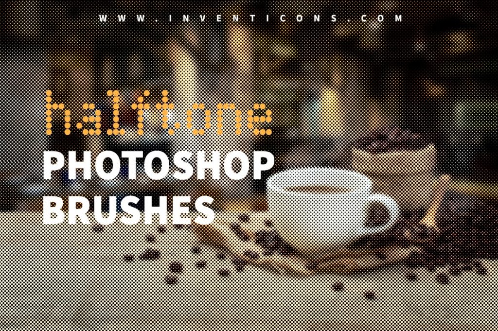 Halftone Photoshop Brushes