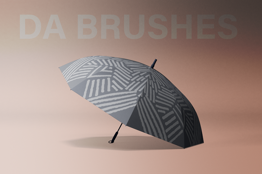 Photoshop Brushes Used On Umbrellas