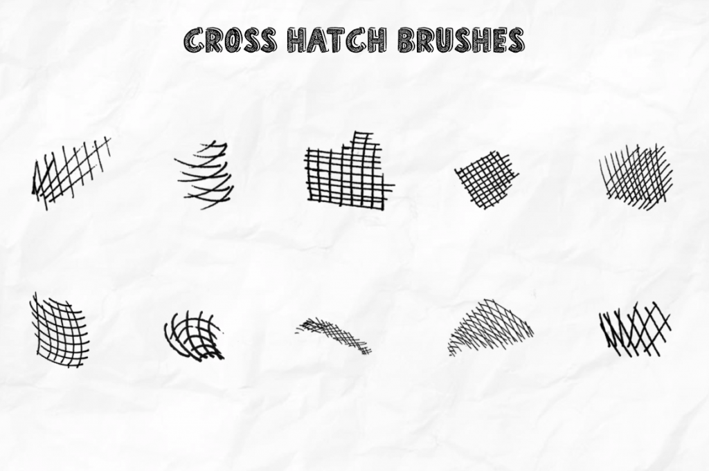 Cross Hatch Brushes