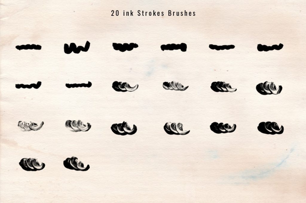 Ink Stroke PS Brushes