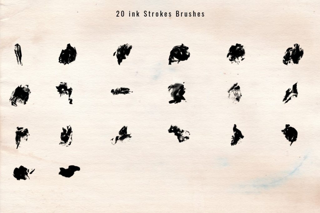 Ink Stroke Brushes