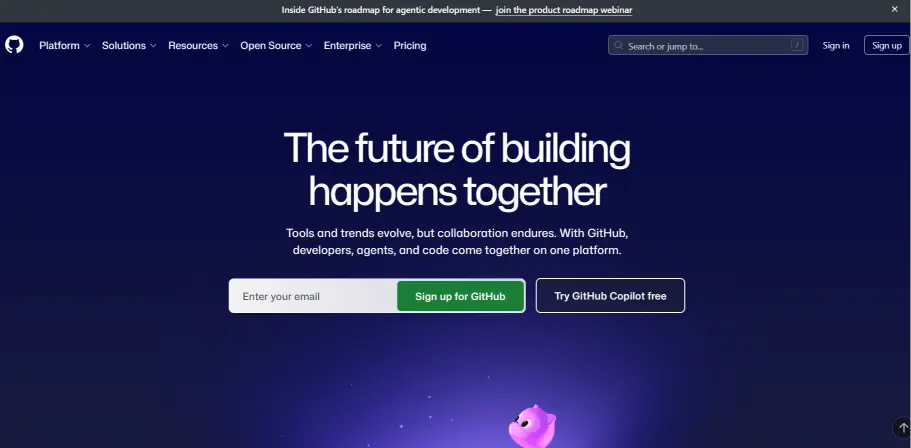 GitHub Homepage