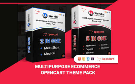 Wondershop Ecommerce OpenCart Themes Pack