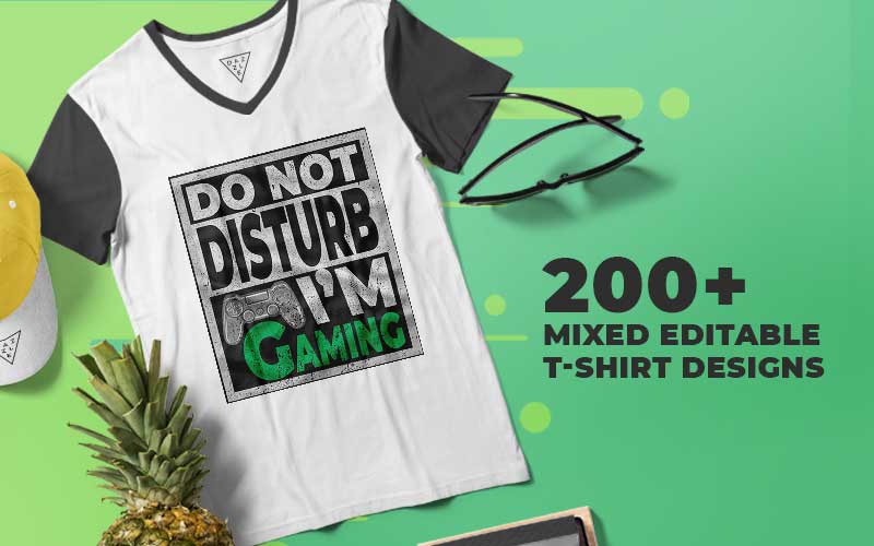Mixed Editable T-shirt Bundle